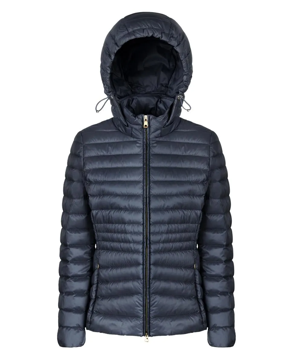 Женский пуховик с капюшоном, который снимается Geox, темно-синий
Женский пуховик с капюшоном, который снимается Geox, темно-синий