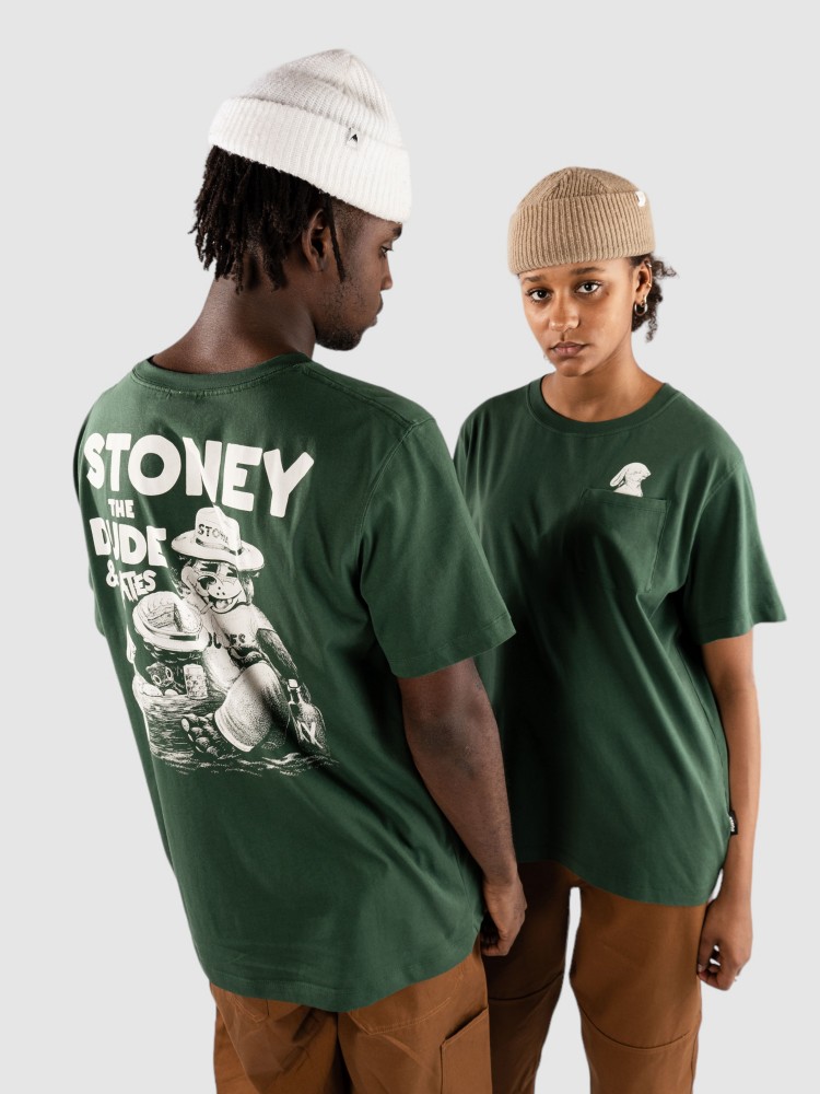 Футболка The Dudes Mates T-Shirt, bottle green
Футболка The Dudes Mates T-Shirt, bottle green