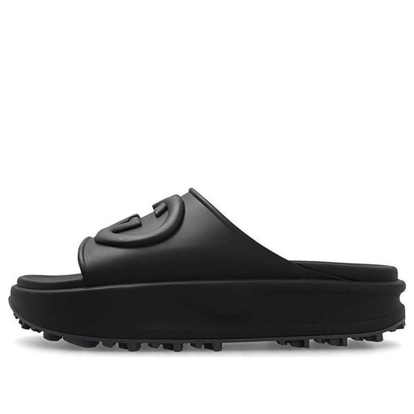 Сандалии interlocking g slide sandal 'black rubber' Gucci, черный
Сандалии interlocking g slide sandal 'black rubber' Gucci, черный