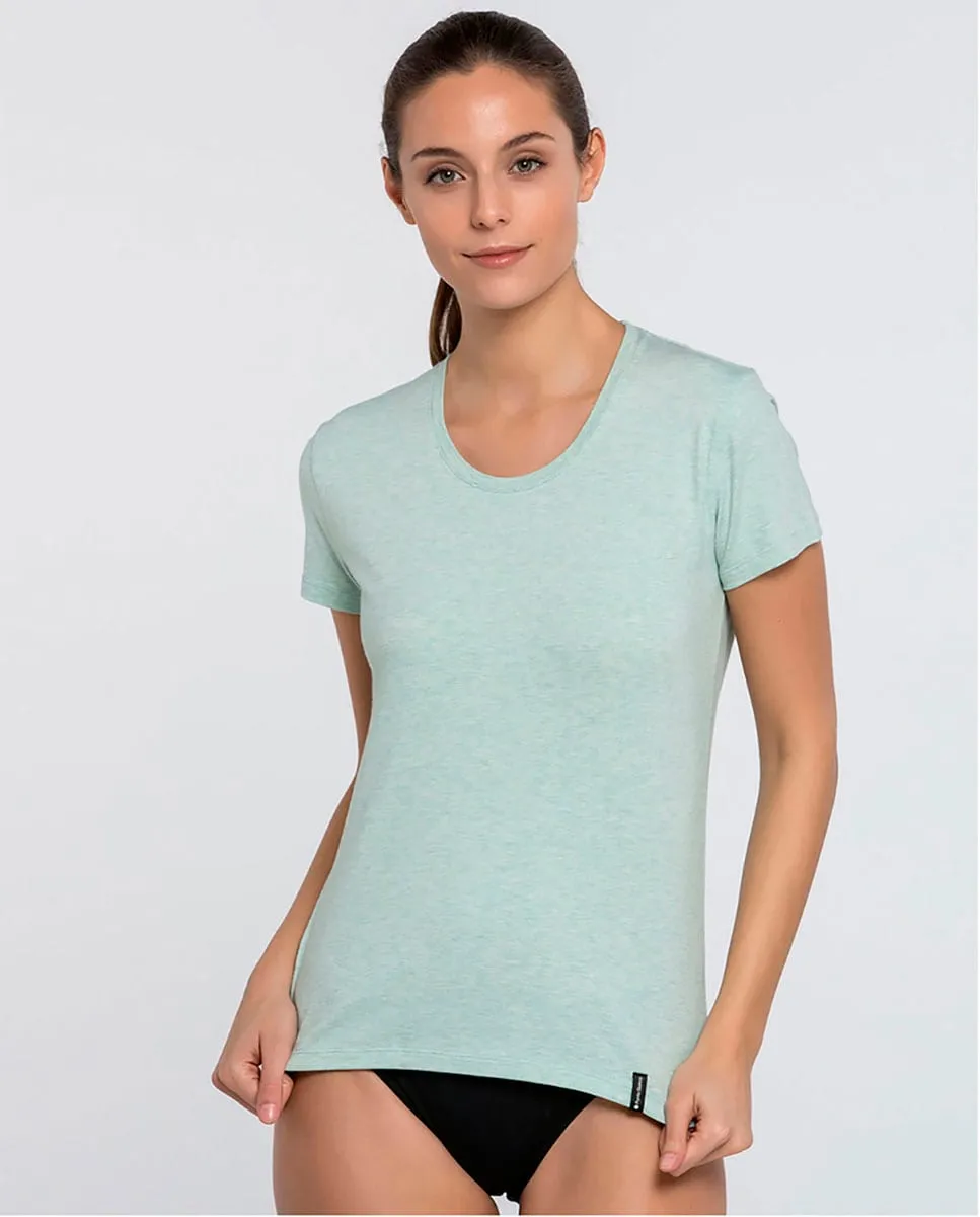 Женская хлопковая майка с коротким рукавом Punto Blanco, бирюзовый
Женская хлопковая майка с коротким рукавом Punto Blanco, бирюзовый