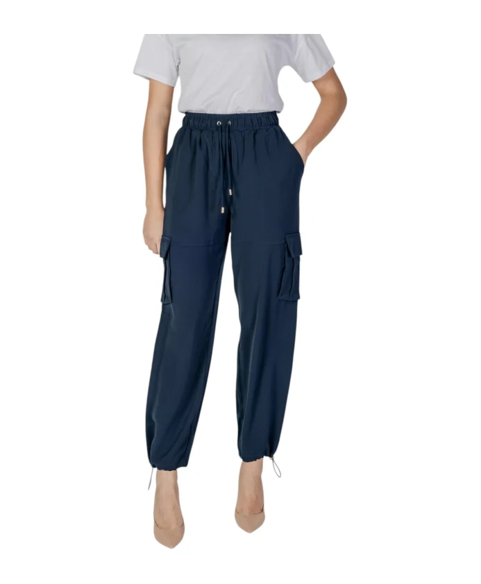 Синие брюки-карго с боковыми карманами Liu Jo, синий
Синие брюки-карго с боковыми карманами Liu Jo, синий