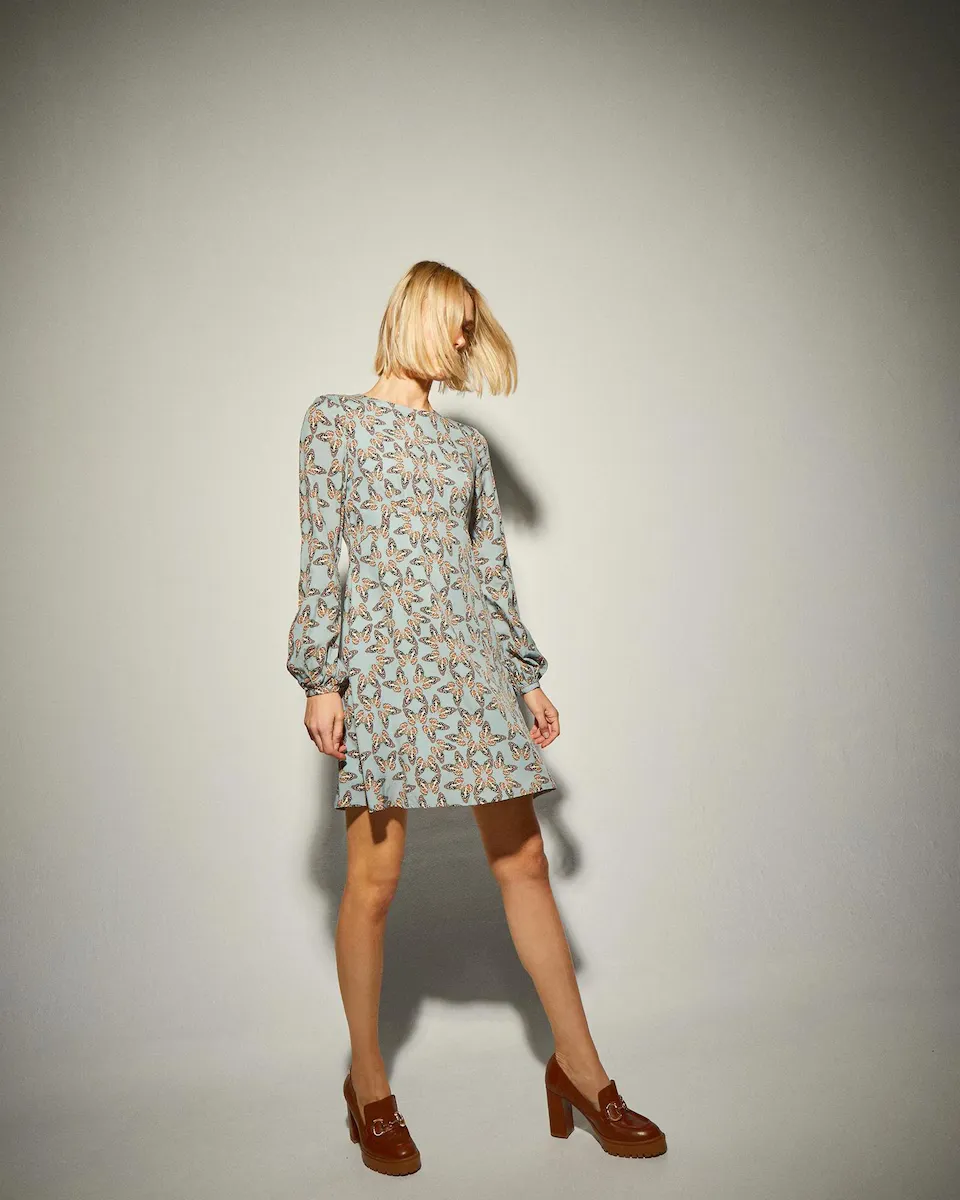 Короткое платье с бабочками Dolores Promesas, светло-голубой
Короткое платье с бабочками Dolores Promesas, светло-голубой