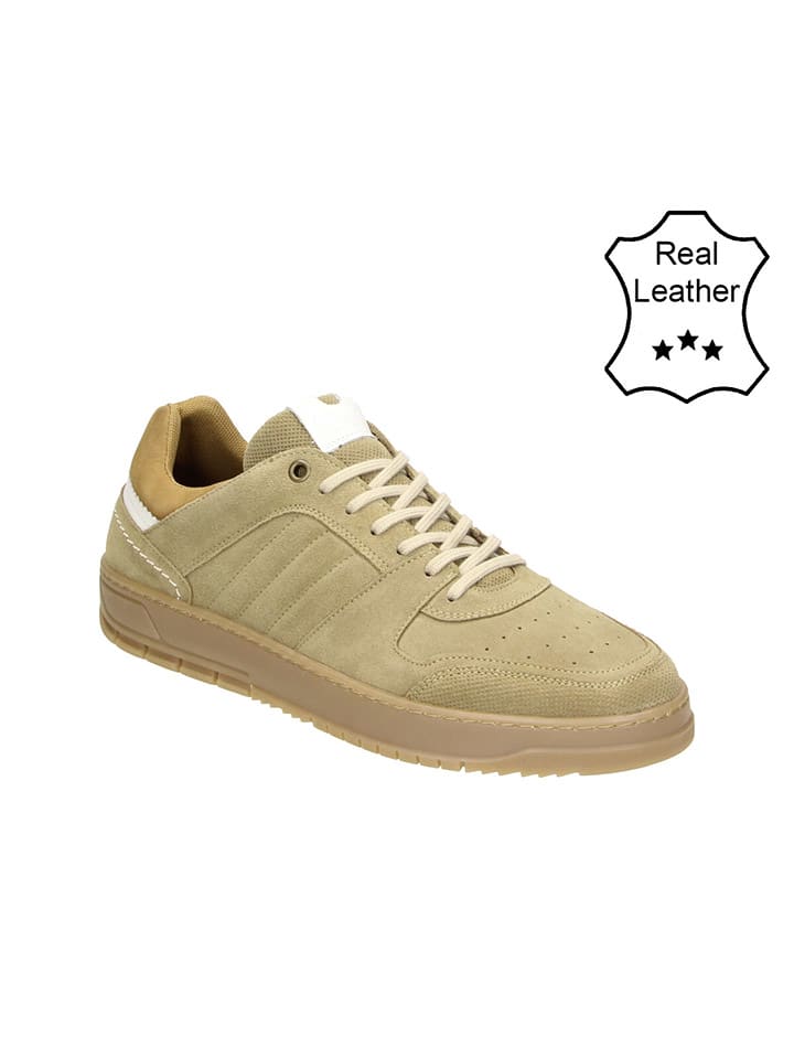 Bullboxer Кожаные кроссовки бежевого цвета
Bullboxer Кожаные кроссовки бежевого цвета