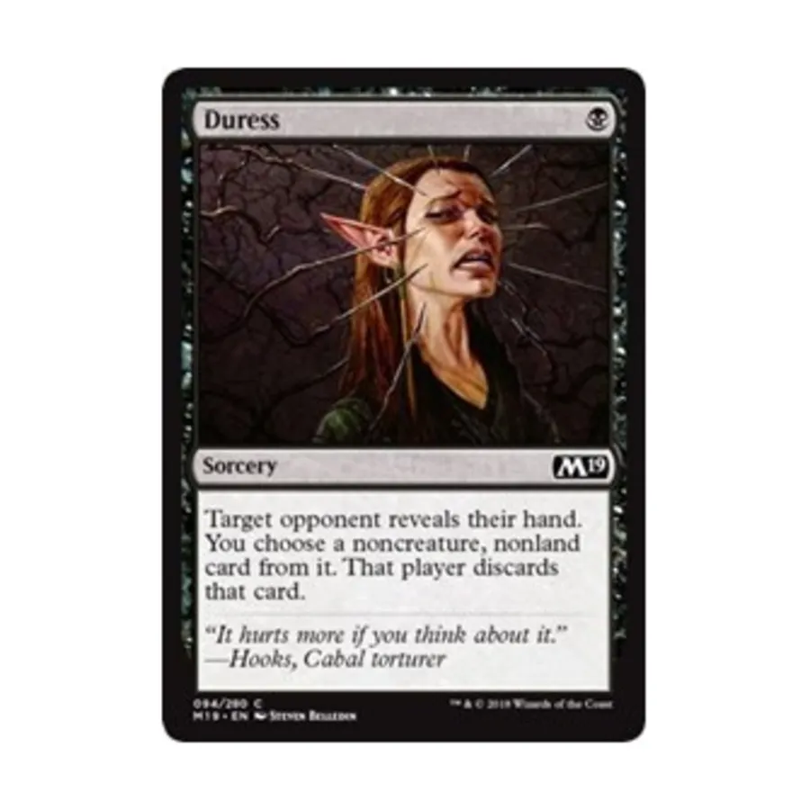 CCG Принуждение (С), MTG - Core Set 2019
CCG Принуждение (С), MTG - Core Set 2019