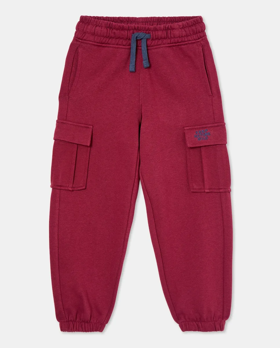 Детские однотонные трикотажные брюки карго Kids El Corte Inglés, бордовый
Детские однотонные трикотажные брюки карго Kids El Corte Inglés, бордовый