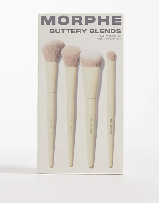 Набор кистей для лица Morphe Buttery Blends из 4 предметов
Набор кистей для лица Morphe Buttery Blends из 4 предметов