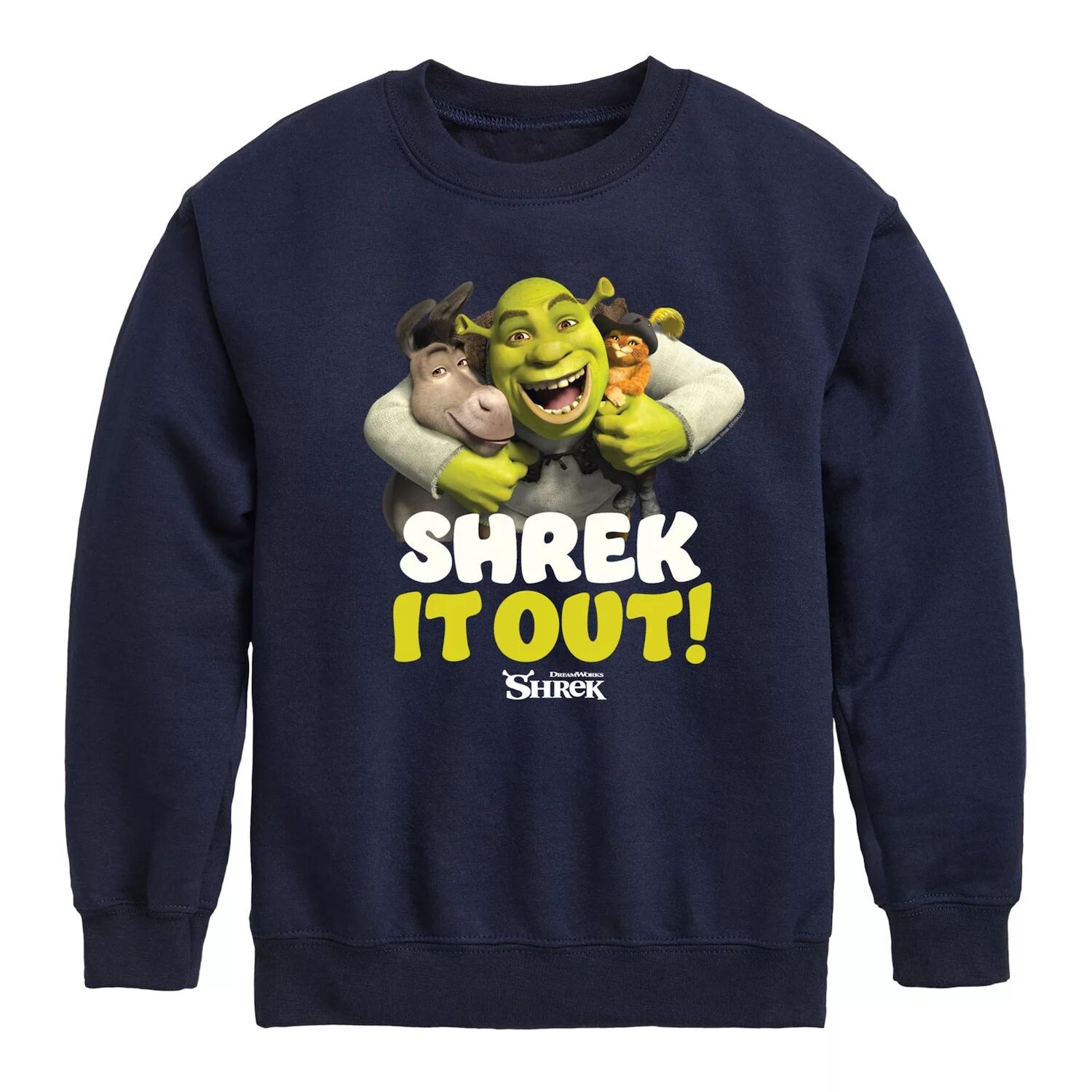 Флисовая толстовка с рисунком Shrek It Out для мальчиков 8–20 лет Licensed Character, синий
Флисовая толстовка с рисунком Shrek It Out для мальчиков 8–20 лет Licensed Character, синий