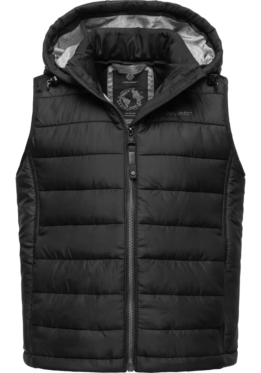 Стеганый жилет Ragwear "Vitek", спортивный жилет для отдыха на открытом воздухе со съемным капюшоном, цвет Dark
Стеганый жилет Ragwear "Vitek", спортивный жилет для отдыха на открытом воздухе со съемным капюшоном, цвет Dark