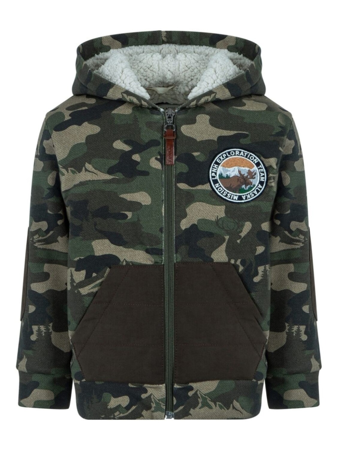 Lapin House куртка с камуфляжным узором, зеленый
Lapin House куртка с камуфляжным узором, зеленый