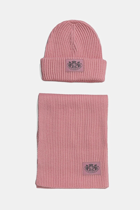 Шапка и шарф с шерстью Juicy Couture, розовый
Шапка и шарф с шерстью Juicy Couture, розовый