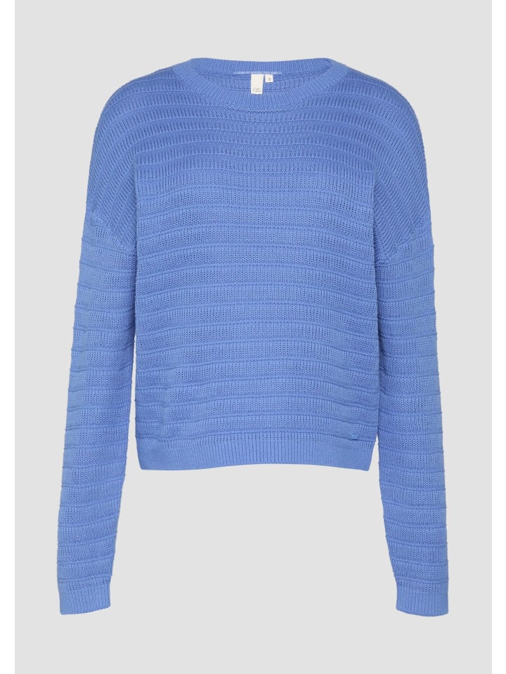 Вязаный свитер в цвете 5361_blue QS
Вязаный свитер в цвете 5361_blue QS