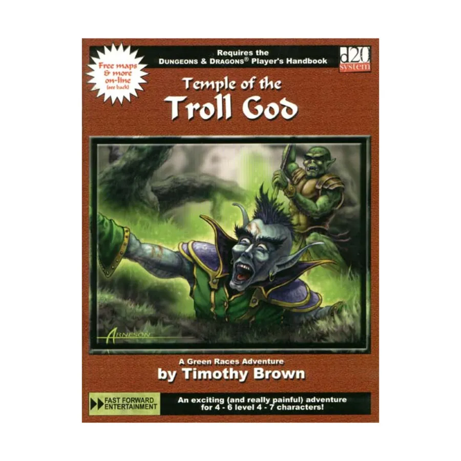 Модуль Temple of the Troll God, d20 Adventures (Fast Forward)
Модуль Temple of the Troll God, d20 Adventures (Fast Forward)