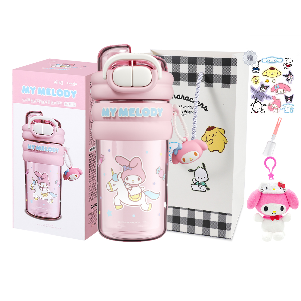 Sanrio My Melody, пластиковый стакан, очаровательный и универсальный девичий сердечко Pink 650ml
Sanrio My Melody, пластиковый стакан, очаровательный и универсальный девичий сердечко Pink 650ml