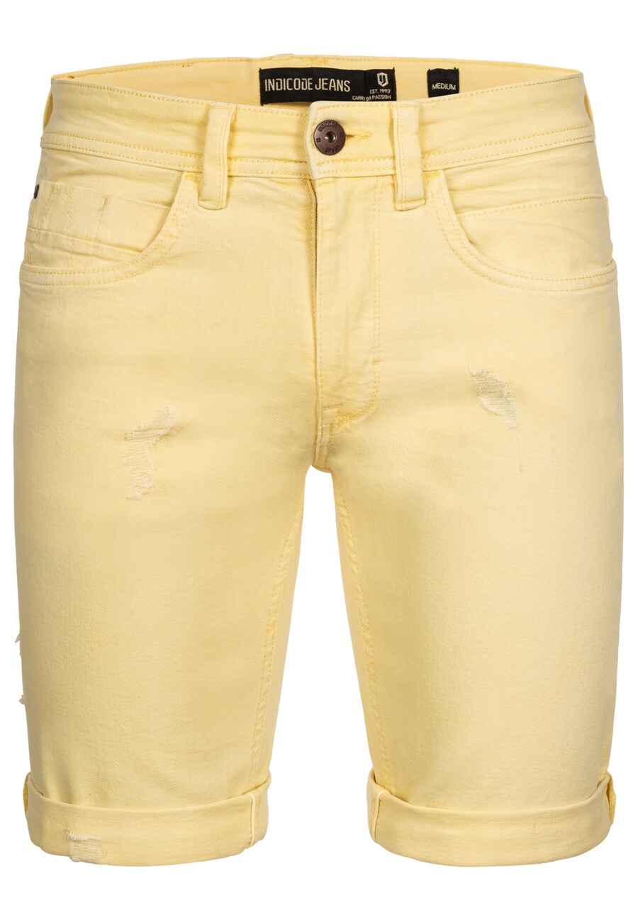 Джинсовые шорты INDICODE JEANS Regular Jeans Page, желтый
Джинсовые шорты INDICODE JEANS Regular Jeans Page, желтый