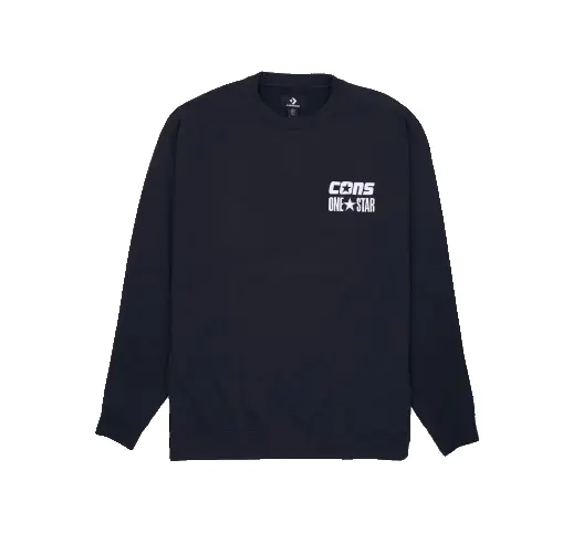 Футболка cons one star crew sweatshirt 'black' Converse, черный
Футболка cons one star crew sweatshirt 'black' Converse, черный