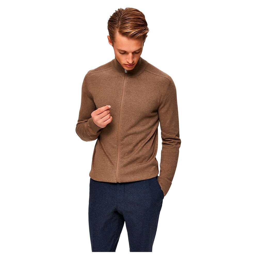 Кардиган Selected Berg Full Zip, коричневый
Кардиган Selected Berg Full Zip, коричневый