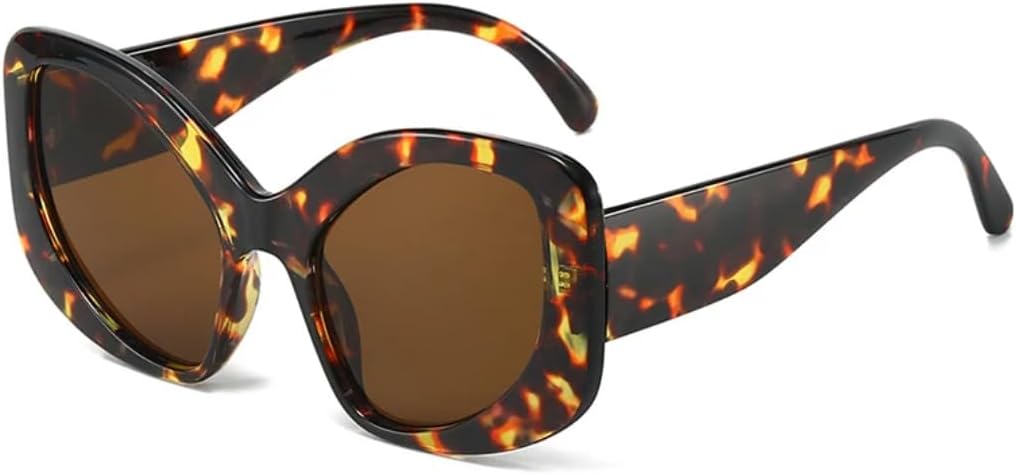 Модные солнцезащитные очки большого размера «кошачий глаз» для женщин и мужчин, защита от УФ-излучения UV400, ретро-матовый цвет, конфетный оттенок UATXTAU, Leopard Tea
Модные солнцезащитные очки большого размера «кошачий глаз» для женщин и мужчин, защита от УФ-излучения UV400, ретро-матовый цвет, конфетный оттенок UATXTAU, Leopard Tea