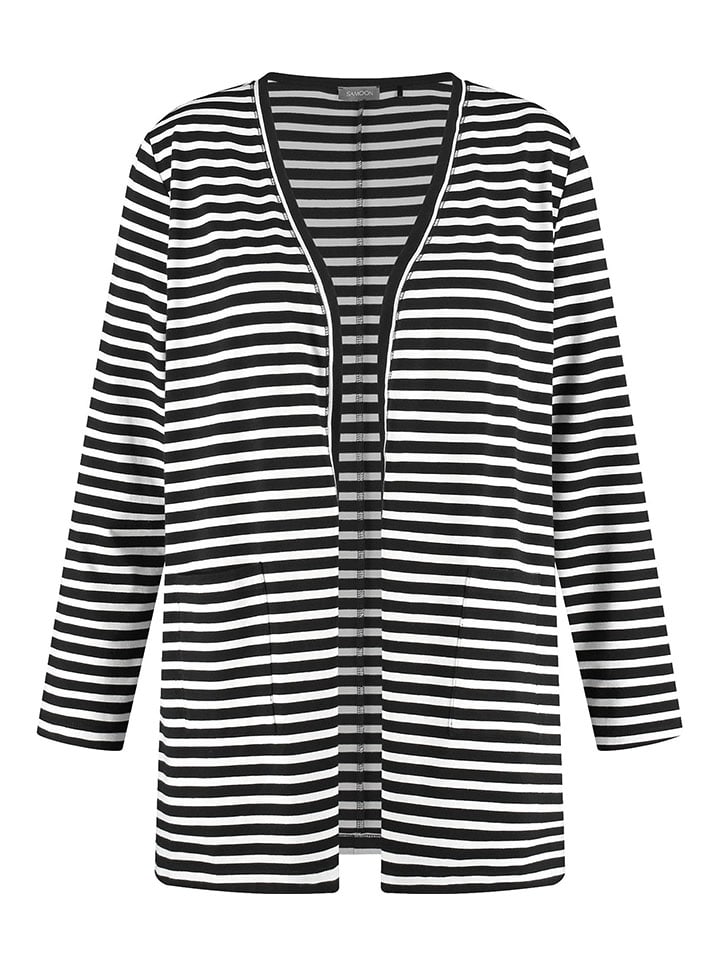 Кардиган SAMOON, черный/белый
Кардиган SAMOON, черный/белый