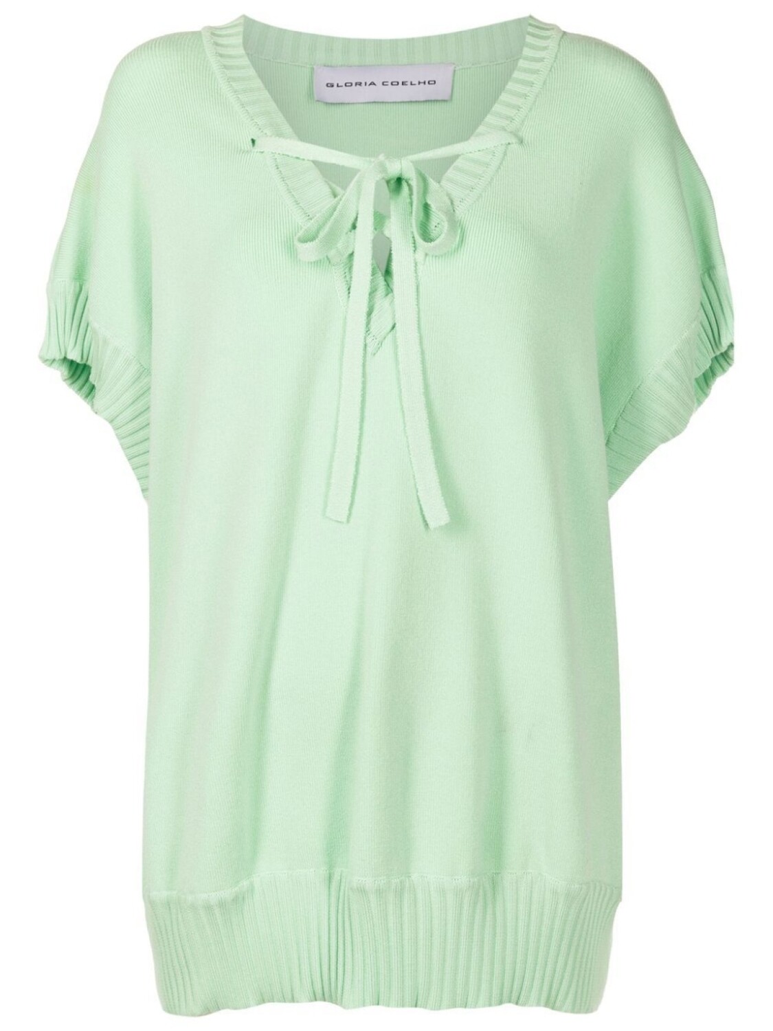 Толстовка в рубчик Gloria Coelho, зеленый
Толстовка в рубчик Gloria Coelho, зеленый