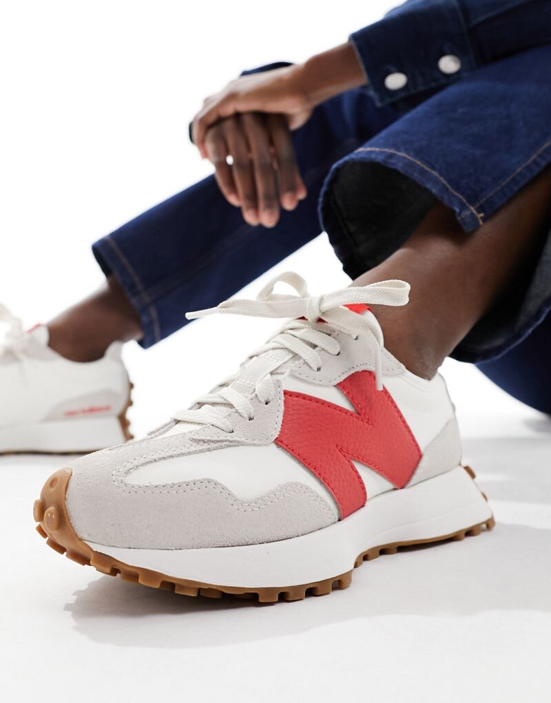 Белые кроссовки New Balance 327 с красной отделкой, Красный, Белые кроссовки New Balance 327 с красной отделкой
Белые кроссовки New Balance 327 с красной отделкой, Красный, Белые кроссовки New Balance 327 с красной отделкой