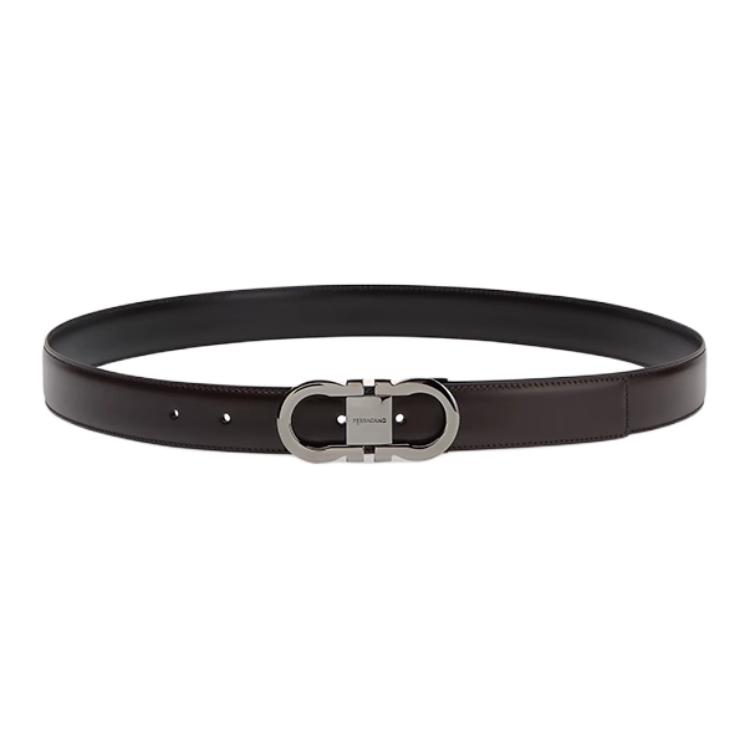 Феррагамо Реверсивный кожаный ремень с пряжкой Gancini
Феррагамо Реверсивный кожаный ремень с пряжкой Gancini