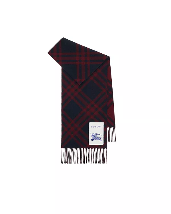Клетчатый кашемировый шарф Burberry, красный
Клетчатый кашемировый шарф Burberry, красный
