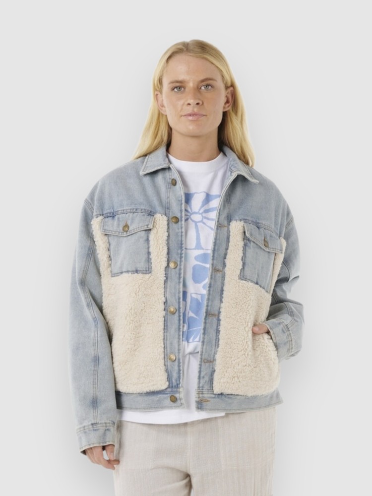 Зимняя куртка Rip Curl Cruisin. Sherpa Denim Jacke, washed blue
Зимняя куртка Rip Curl Cruisin. Sherpa Denim Jacke, washed blue