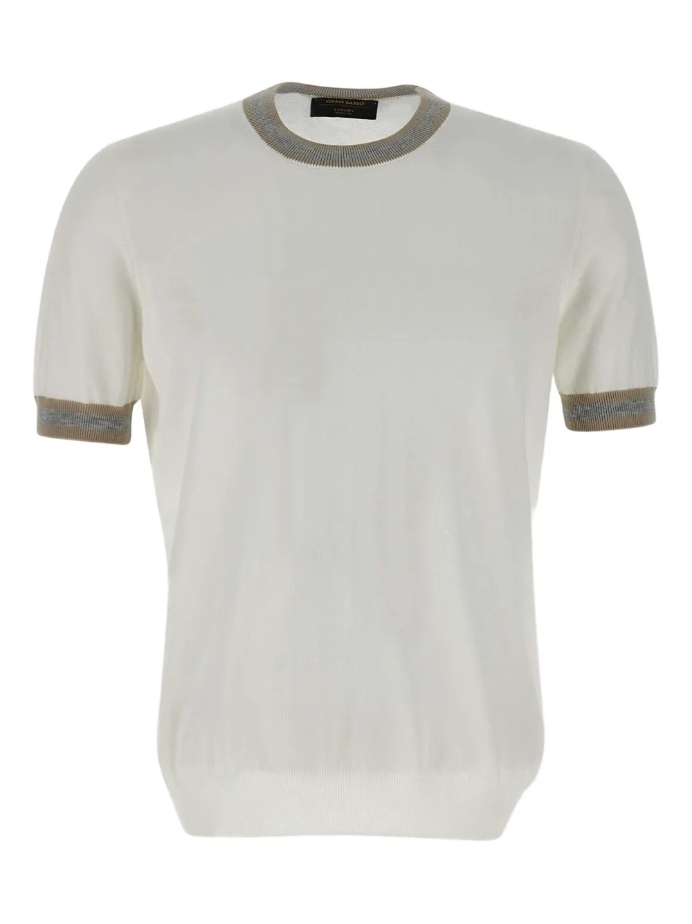 Топ тонкой вязки с короткими рукавами Gran Sasso, серый
Топ тонкой вязки с короткими рукавами Gran Sasso, серый