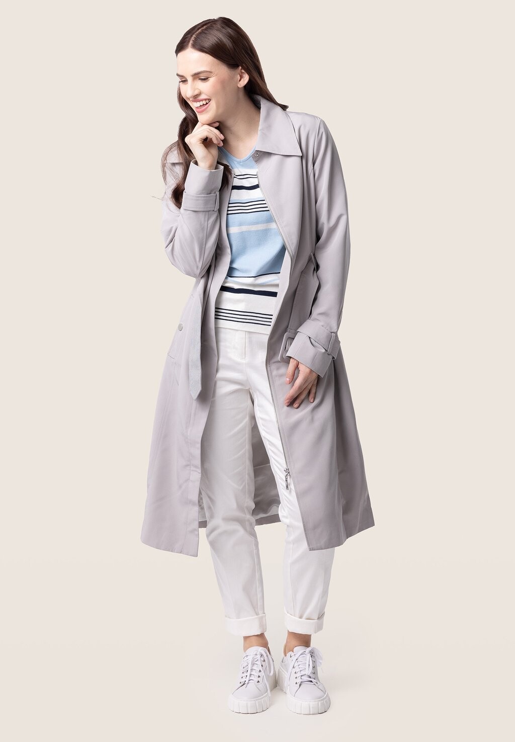 Тренчкот QUIOSQUE, серый
Тренчкот QUIOSQUE, серый