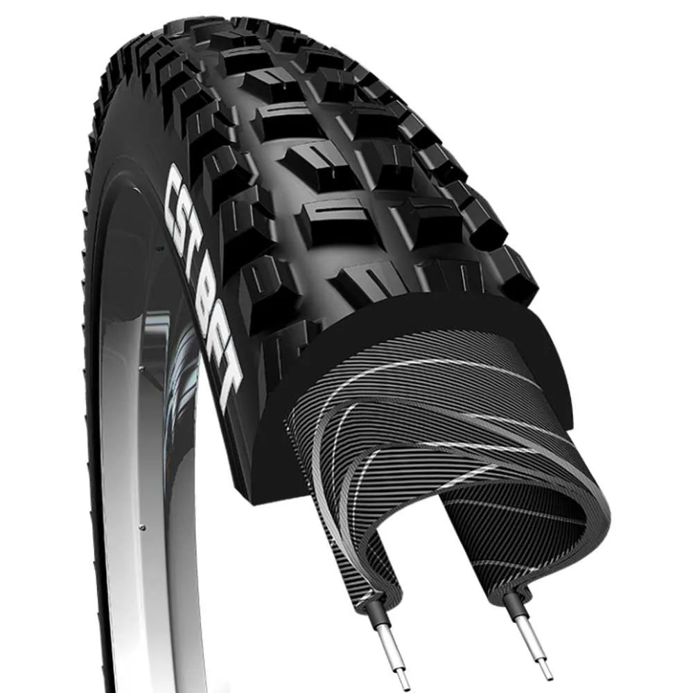 Шина для горного велосипеда CST BFT C-1752 Dual EPS Tubeless 27.5´´ x 2.40, черный
Шина для горного велосипеда CST BFT C-1752 Dual EPS Tubeless 27.5´´ x 2.40, черный