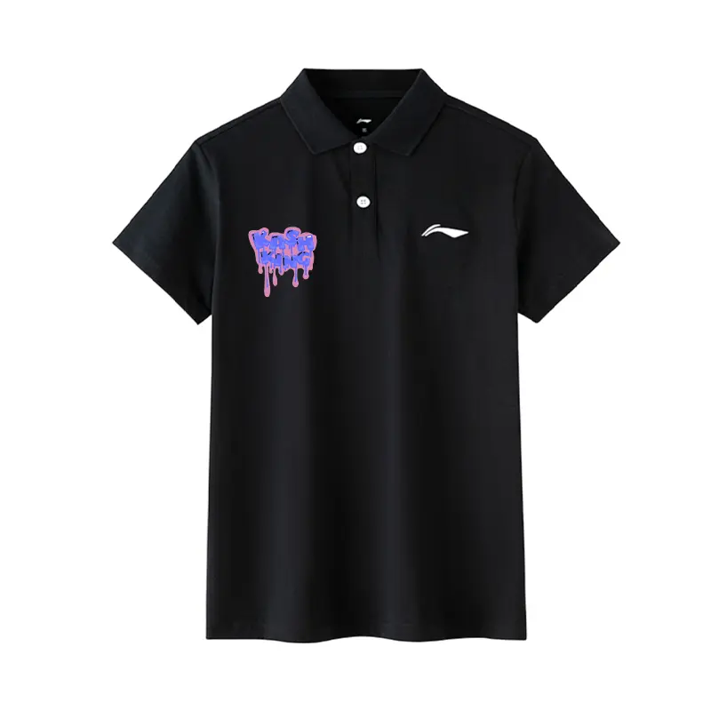 LINING Унисекс поло черное
LINING Унисекс поло черное