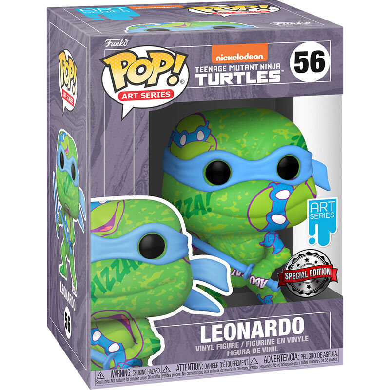 Funko POP Черепашки-ниндзя Леонардо Арт, серия, специальное издание. Funko POP!
Funko POP Черепашки-ниндзя Леонардо Арт, серия, специальное издание. Funko POP!
