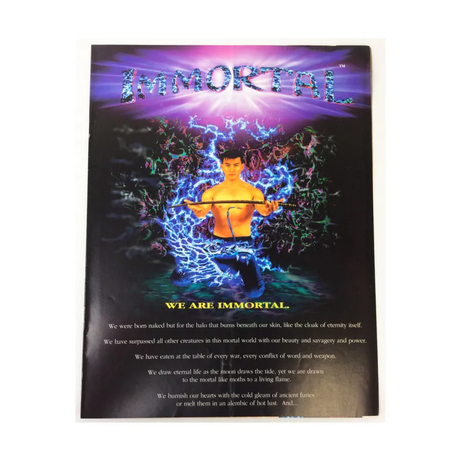 Immortal RPG Introduction, Immortal, мягкая обложка
Immortal RPG Introduction, Immortal, мягкая обложка