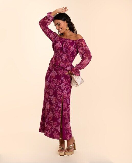 Юбка миди с разрезом The-Are, розовый
Юбка миди с разрезом The-Are, розовый