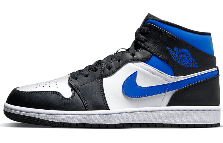 Кроссовки Jordan 1 Mid 'White Black Racer Blue'
Кроссовки Jordan 1 Mid 'White Black Racer Blue'