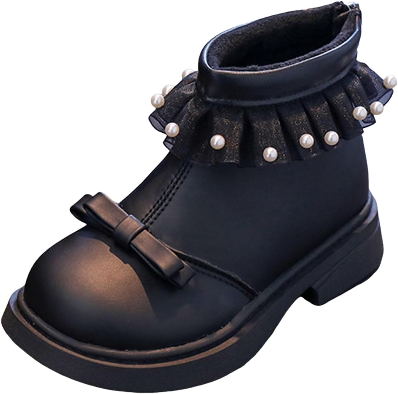 Девочкам модное короткое платье с ботинками с кружевом и жемчужным декором, утолщенной подошвой, однотонные, классические, нескользящие, милые ботиночки с бантиком, кожаной задней молнией, ботильоны Generic, Black
Девочкам модное короткое платье с ботинками с кружевом и жемчужным декором, утолщенной подошвой, однотонные, классические, нескользящие, милые ботиночки с бантиком, кожаной задней молнией, ботильоны Generic, Black