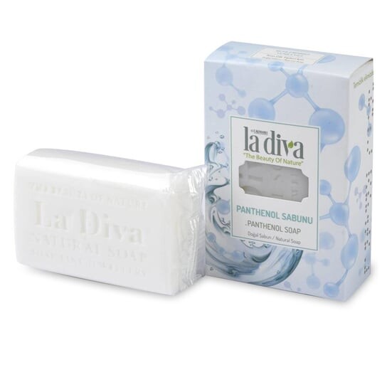 Кусковое мыло с пантенолом, 100г La Diva
Кусковое мыло с пантенолом, 100г La Diva
