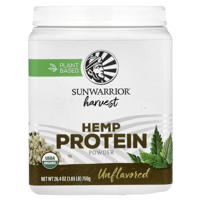 Sunwarrior, Harvest, порошок из конопляного протеина, без добавок, 750 г (1,65 фунта)
Sunwarrior, Harvest, порошок из конопляного протеина, без добавок, 750 г (1,65 фунта)