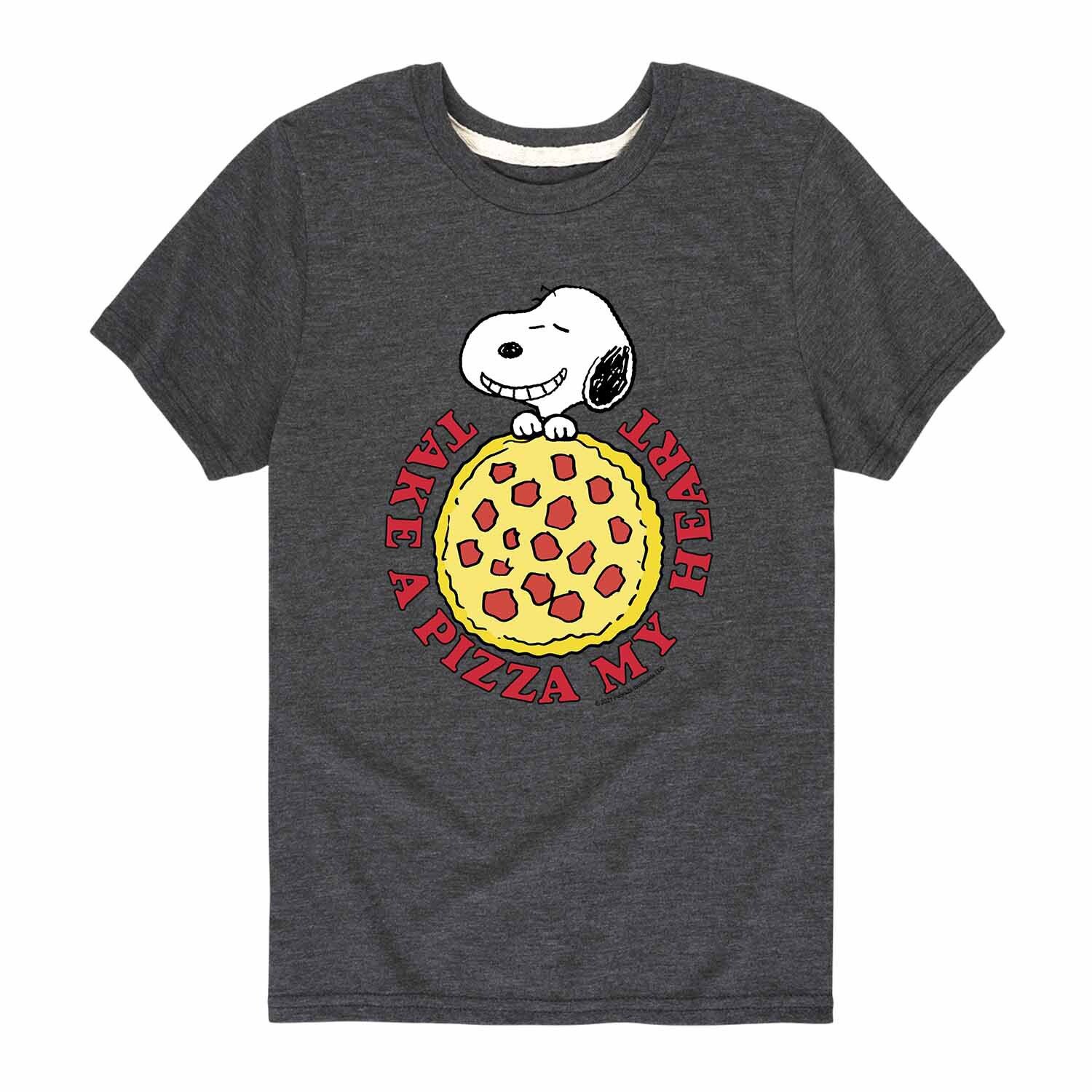 Футболка с рисунком Peanuts Pizza My Heart для мальчиков 8–20 лет Licensed Character
Футболка с рисунком Peanuts Pizza My Heart для мальчиков 8–20 лет Licensed Character