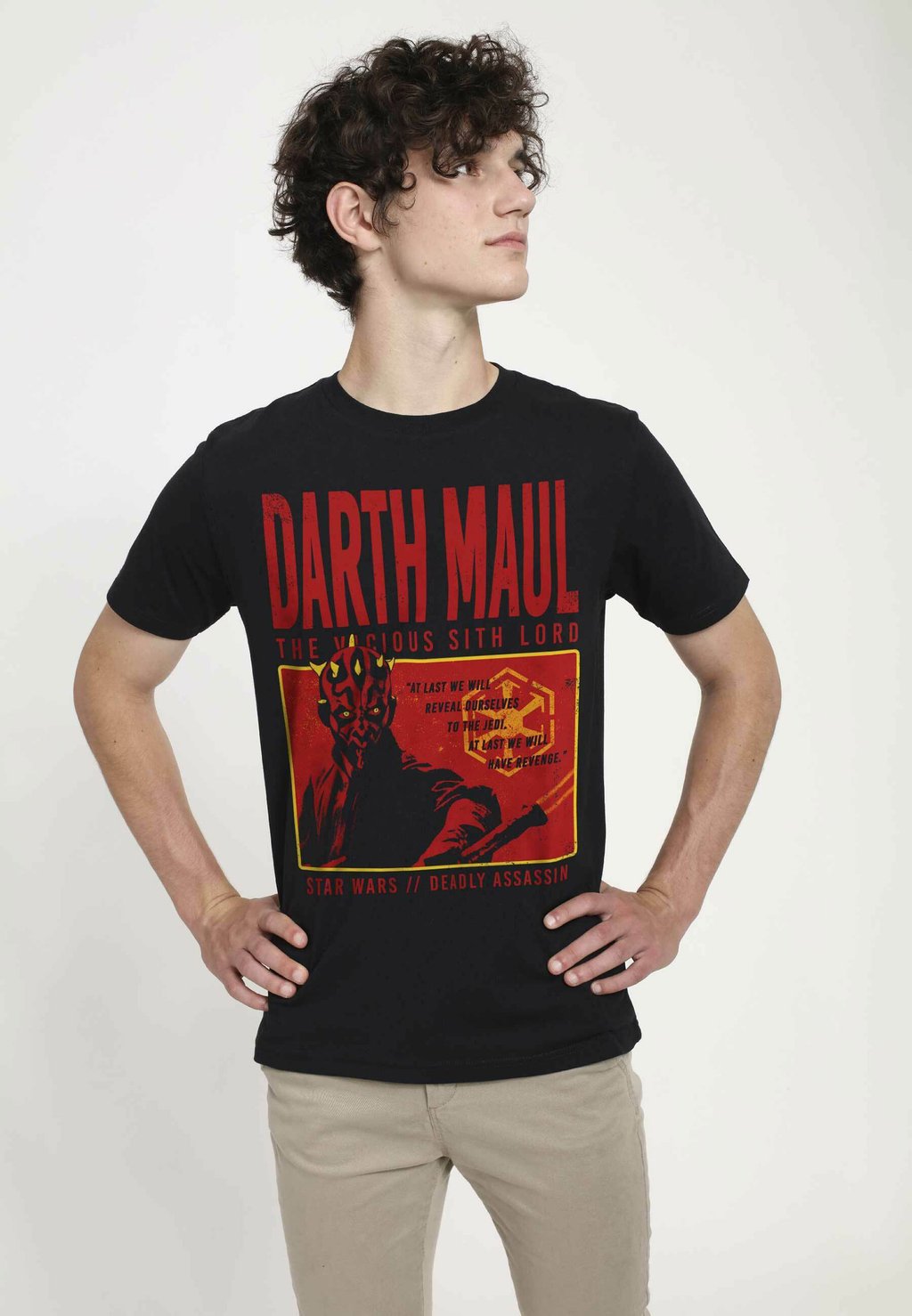 Футболка с принтом STAR WARS: CLASSIC MAUL HORROR BOX UNISEX Star Wars, черный
Футболка с принтом STAR WARS: CLASSIC MAUL HORROR BOX UNISEX Star Wars, черный
