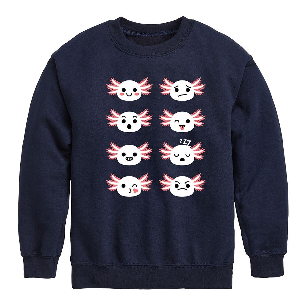 Флисовая толстовка Axolotl Emotion Grid для мальчиков 8–20 лет Licensed Character, темно-синий
Флисовая толстовка Axolotl Emotion Grid для мальчиков 8–20 лет Licensed Character, темно-синий