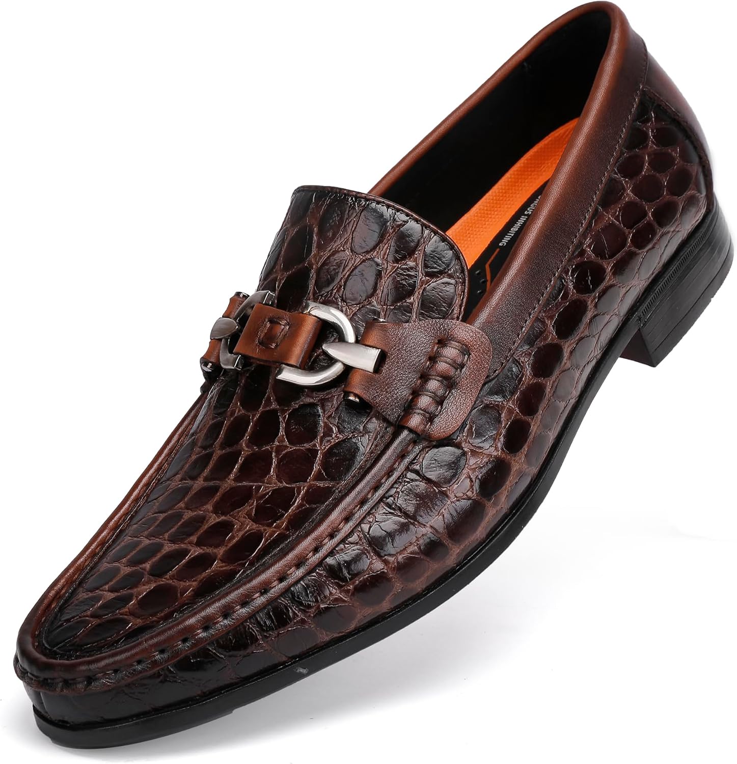 Мужские премиальные туфли GOLDEN COXES, классические деловые кожаные лоферы с тиснением под аллигатора Golden Coxes Family, хаки
Мужские премиальные туфли GOLDEN COXES, классические деловые кожаные лоферы с тиснением под аллигатора Golden Coxes Family, хаки