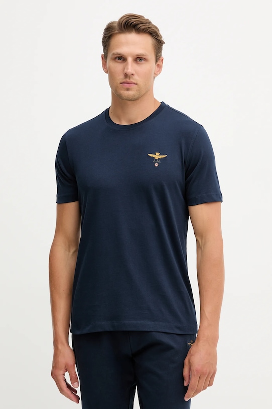 Хлопковая футболка Aeronautica Militare, темно-синий
Хлопковая футболка Aeronautica Militare, темно-синий