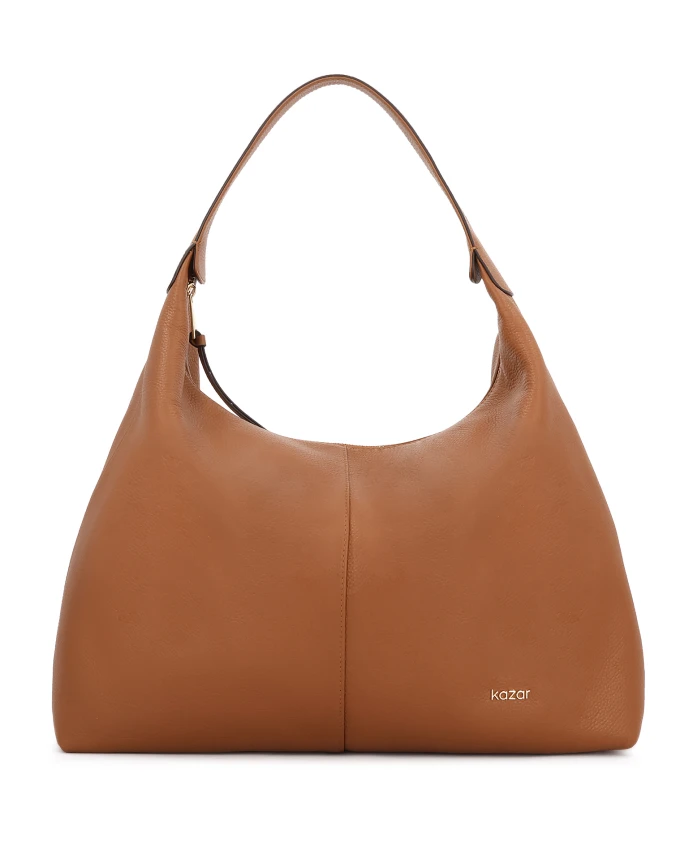 Светло-Коричневая вместительная сумка через плечо Kazar, коричневый
Светло-Коричневая вместительная сумка через плечо Kazar, коричневый