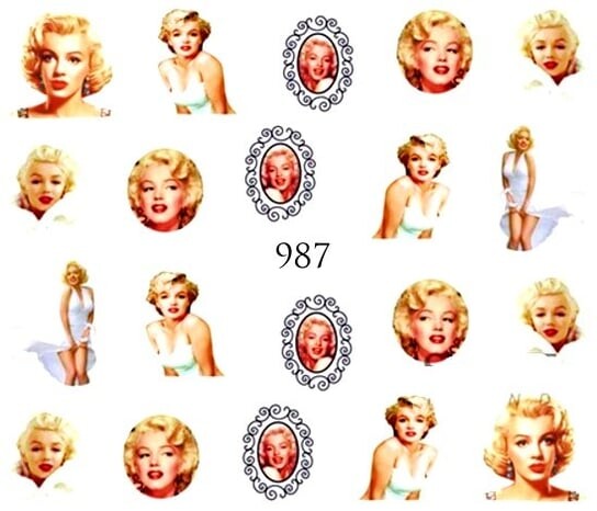 Водные наклейки для ногтей - №987, Raisin
Водные наклейки для ногтей - №987, Raisin