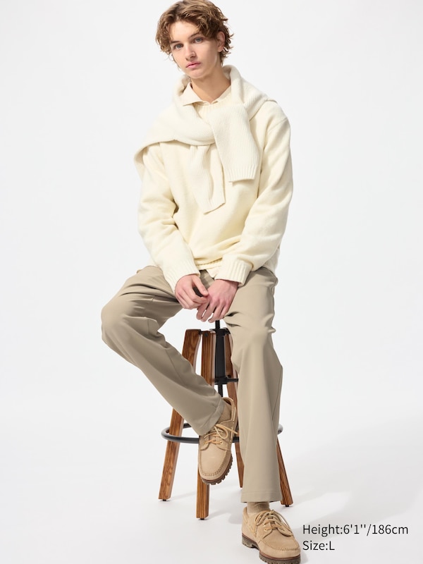 Теплые эластичные брюки Uniqlo, 32 beige
Теплые эластичные брюки Uniqlo, 32 beige
