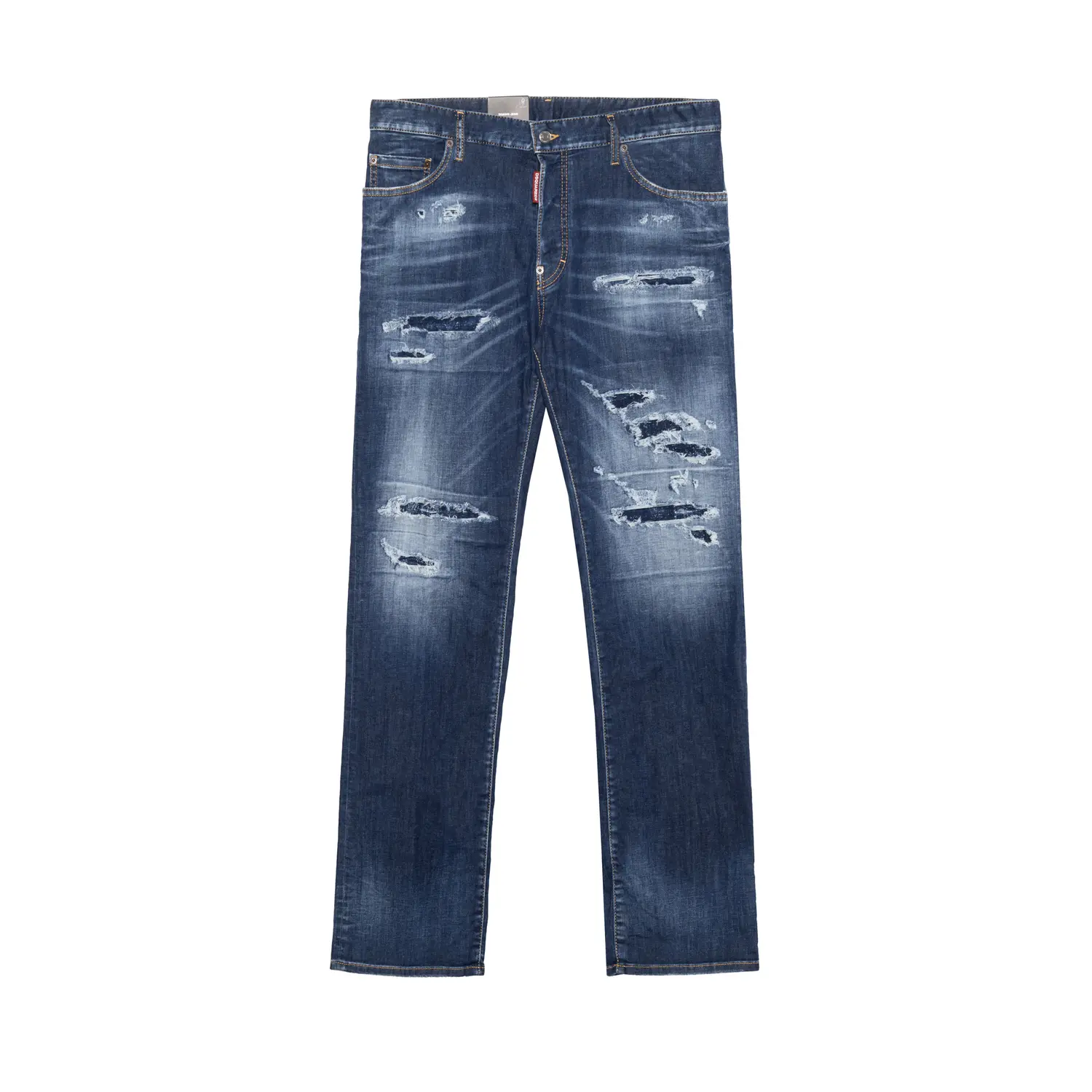 DSQUARED 2 DSQUARED2 Рваные потертые джинсы прямого кроя
DSQUARED 2 DSQUARED2 Рваные потертые джинсы прямого кроя