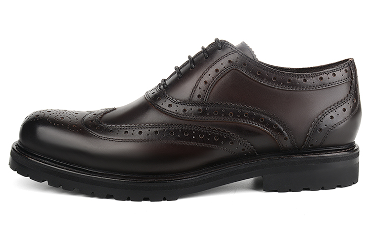 Landax Мужские повседневные туфли с низким верхом, темно-коричневые
Landax Мужские повседневные туфли с низким верхом, темно-коричневые