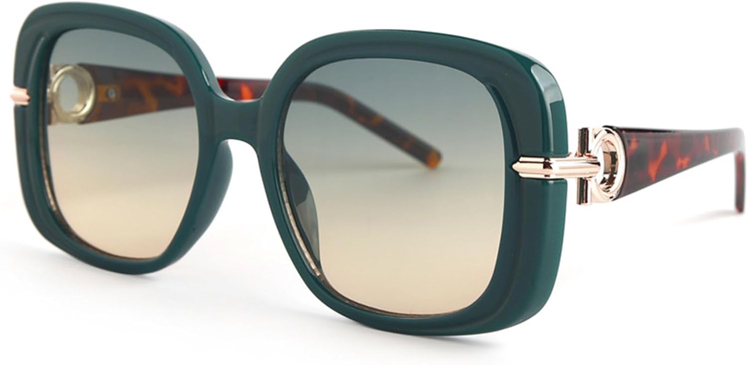 Модные солнцезащитные очки большого квадратного размера для женщин и мужчин, винтажные, с полой конструкцией, роскошные солнцезащитные очки с градиентной защитой UV400 Bsreyeop, (Green M2)
Модные солнцезащитные очки большого квадратного размера для женщин и мужчин, винтажные, с полой конструкцией, роскошные солнцезащитные очки с градиентной защитой UV400 Bsreyeop, (Green M2)