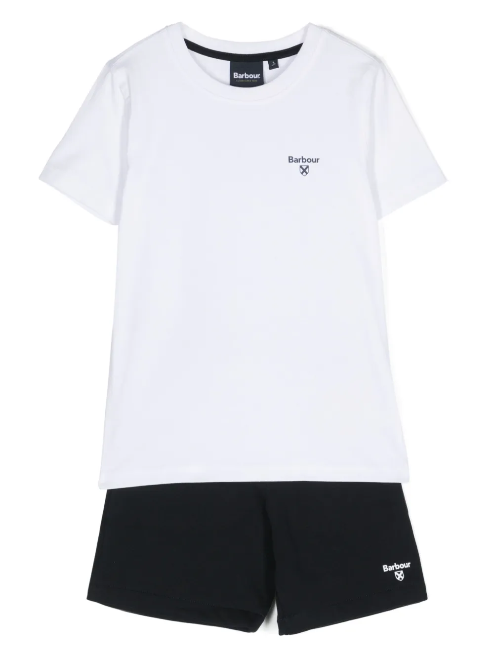 Спортивный костюм с логотипом Barbour Kids, белый
Спортивный костюм с логотипом Barbour Kids, белый